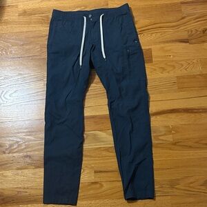 Vuori Men's Dark Blue Cargo Pants
